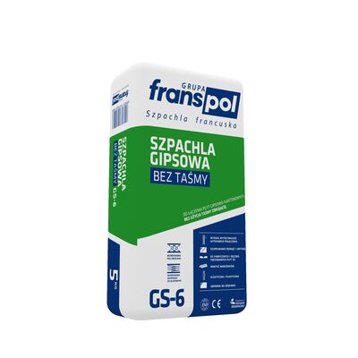 Szpachla gipsowa bez taśmy GS-6 5 kg Franspol