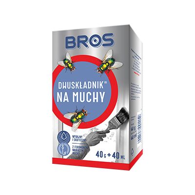 Dwuskładnik - preparat na muchy BROS