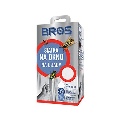 Siatka na okno 150 x 180 cm biała BROS