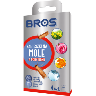 Zawieszka na mole 4 pory roku - 4 sztuki BROS