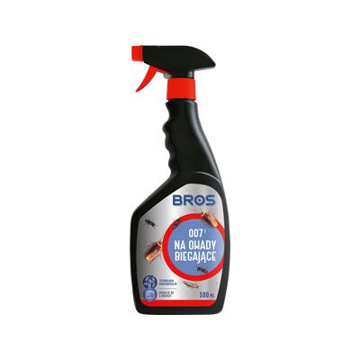 Spray na owady biegające 007 500 ml BROS