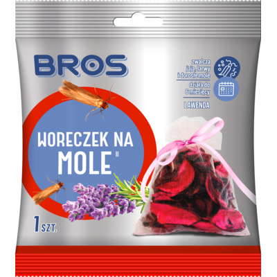 Woreczek na mole lawendowy BROS