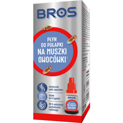 Płyn do pułapki na muszki owocówki 15 ml BROS