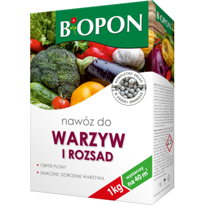 Nawóz do pomidorów, ogórków i warzyw 1 kg Bopon