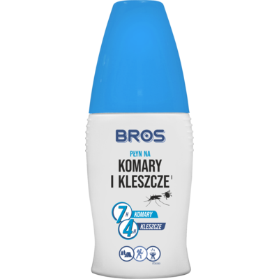 Płyn na komary i kleszcze 50 ml BROS