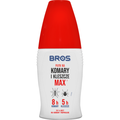 Płyn na komary i kleszcze MAX 50 ml BROS