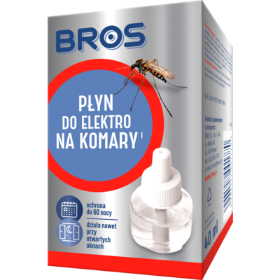 Płyn do elektro na komary 60 nocy BROS