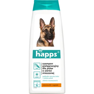 Szampon pielęgnacyjny dla psów o sierści mieszanej 200 ml HAPPS