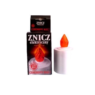 Znicz elektryczny na każdą pogodę 118 dni 10,8 cm mix CIECIERSKI