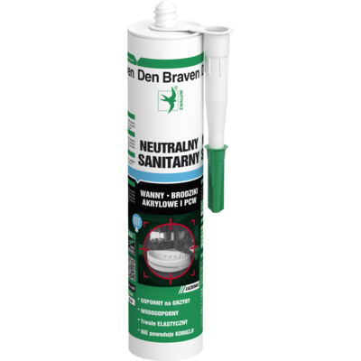 Silikon neutralny NAF bezbarwny 300 ml