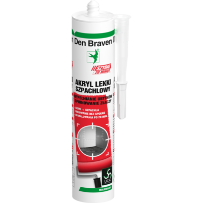 Akryl szpachlowy Fast biały 300 ml