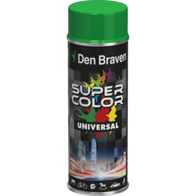 Lakier w aerozolu uniwersalny 400 ml zielony