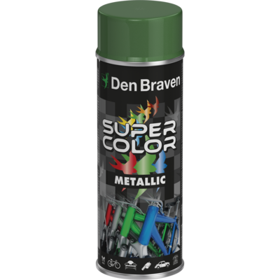 Lakier w aerozolu metalic 400 ml zielony