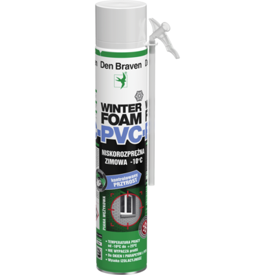 Pianka montażowa zimowa Winterfoam PVC 750 ml