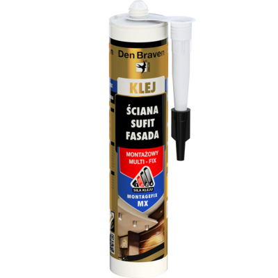 Klej ściana, sufit, fasada Montagefix MX 300 ml