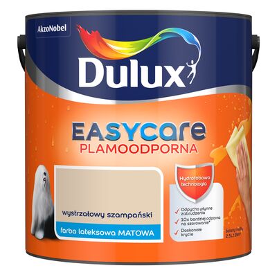 Farba lateksowa EasyCare Plamoodporna Wystrzałowy Szampański 2,5 l Dulux
