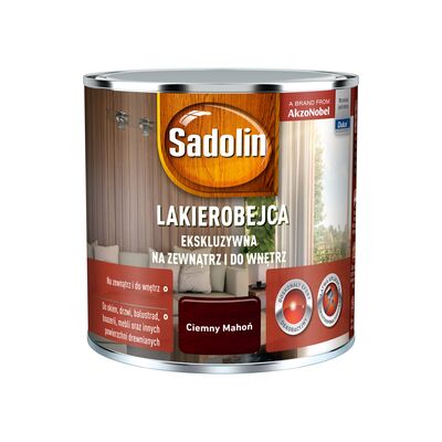 Lakierobejca Ekskluzywna Ciemny Mahoń 0,25 l Sadolin