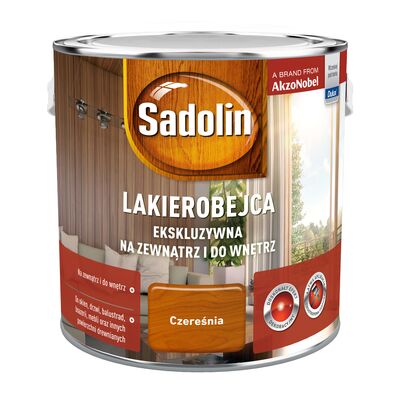Lakierobejca Ekskluzywna Czereśnia 2,5 l Sadolin