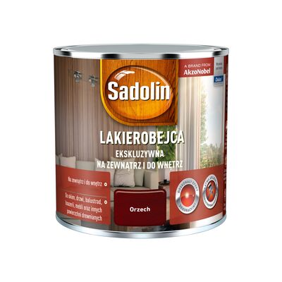 Lakierobejca Ekskluzywna Orzech 0,25 l Sadolin