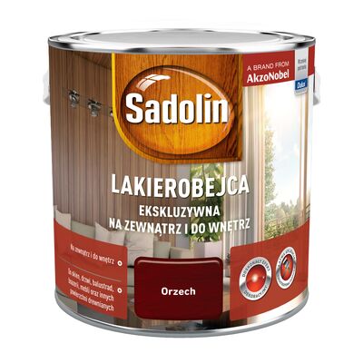 Lakierobejca Ekskluzywna Orzech 2,5 l Sadolin