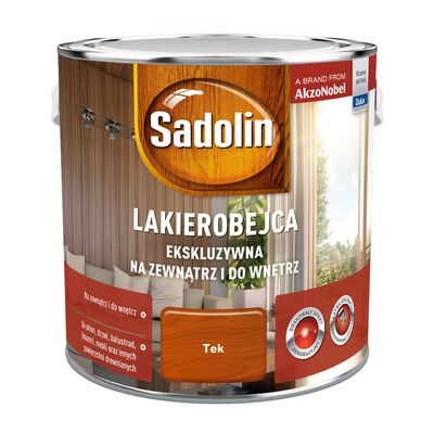 Lakierobejca Ekskluzywna Tek 2,5 l Sadolin