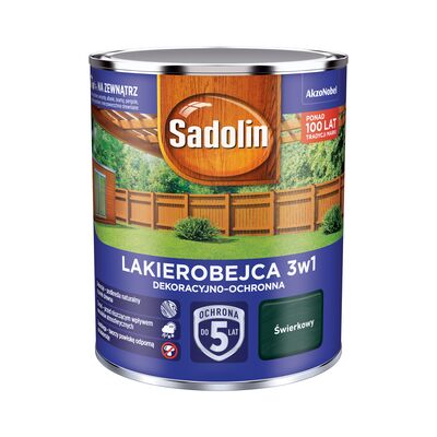 Lakierobejca Dekoracyjno-Ochronna 3w1 Świerkowy 0,7 l Sadolin