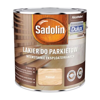 Lakier do Parkietów Intensywnie Eksploatowanych Bezbarwny 2,5 l Sadolin