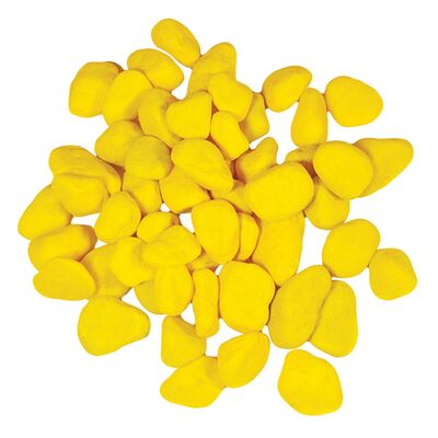 Żwirek akwariowy żółty 1,5 cm 0,5 kg happet