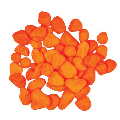 Żwirek akwariowy pomarańczowy 0,7 cm 0,5 kg happet