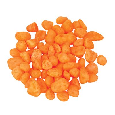 Żwirek akwariowy marmurkowy pomarańczowy 0,7 cm 0,5 kg happet