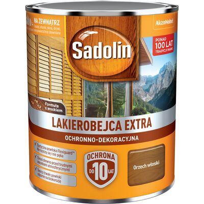 Lakierobejca Ochronno-Dekoracyjna Extra Orzech Włoski 0,75 l Sadolin
