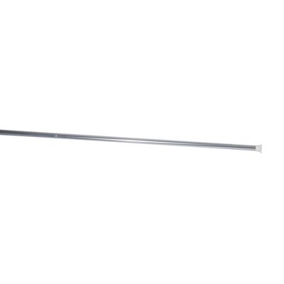 Drążek do zasłon rozporowy 75 - 220 cm chrom