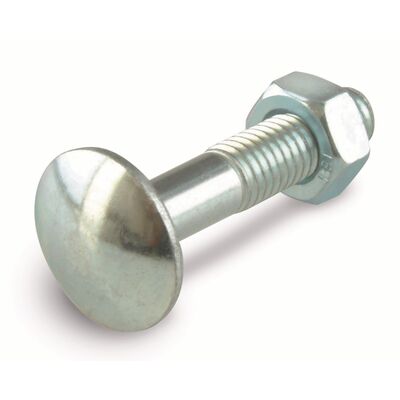 Śruba zamkowa M6 x 50 mm ocynk suki