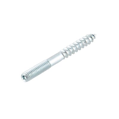 Śruba z gwintem dwustronnym M8 x 50 Torx ocynk suki