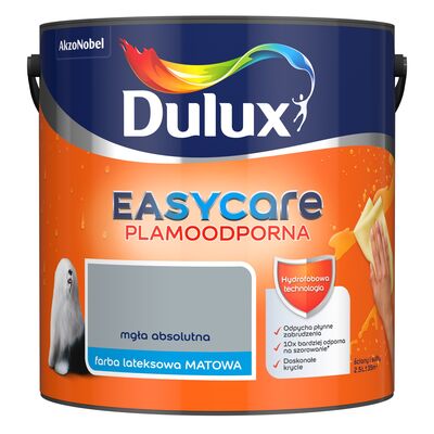 Farba lateksowa EasyCare plamoodporna mgła absolutna 2,5 l Dulux