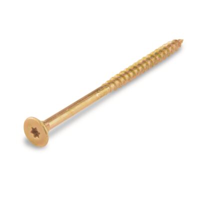 Wkręt uniwersalny 5 x 50 mm pasywowany na żółto Torx Suki