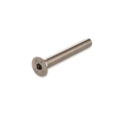 Śruba imbusowa M5 x 25 mm łeb płaski stal nierdzewna A2 suki