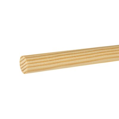 Wałek sosna naturalna DR03 15 mm x 90 cm
