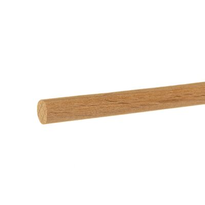 Wałek buk masywny DR04 6 mm x 100 cm
