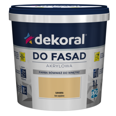 Farba DO FASAD Sahara 1 l Dekoral