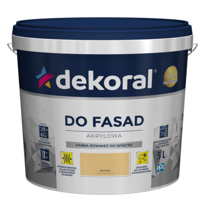 Farba DO FASAD Sahara 5 l Dekoral