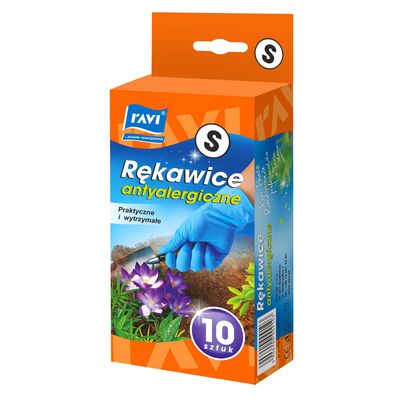 Rękawica nitrylowa S 10 sztuk Ravi