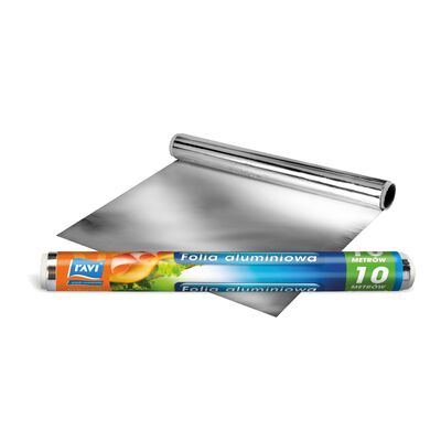 Folia aluminiowa 10 m x 29 cm rolka Ravi