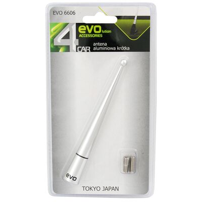Antena alu krótka 12 cm 4Car Evo