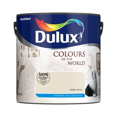 Farba lateksowa Kolory Świata białe wino 2,5 l Dulux