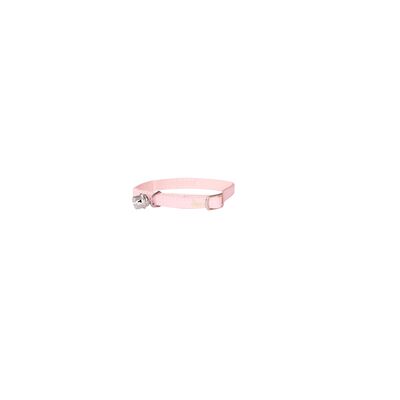 Obroża dla kota BASIC z dzwonkiem 1 x 34 cm różowa