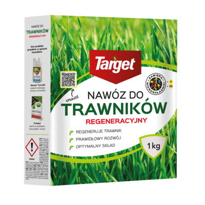 Nawóz granulowany do trawników regeneracyjny 1 kg Target
