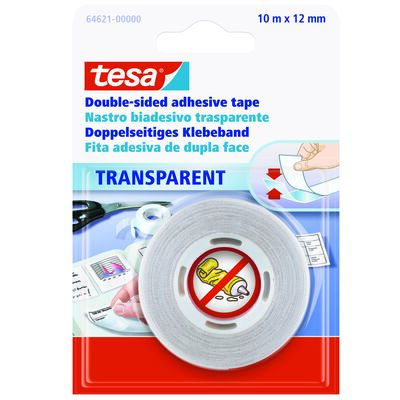 Taśma dwustronna biurowa 12 mm x 10 m Tesa