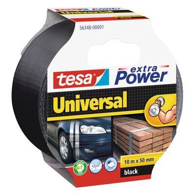 Taśma naprawcza extraPower czarna 10 m x 50 mm tesa