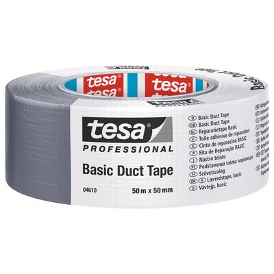 Taśma naprawcza Basic srebrna 25 m x 50 mm tesa